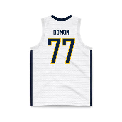 Murray State - NCAA Men's Basketball : Roman Domon - White Basketball Jersey-1