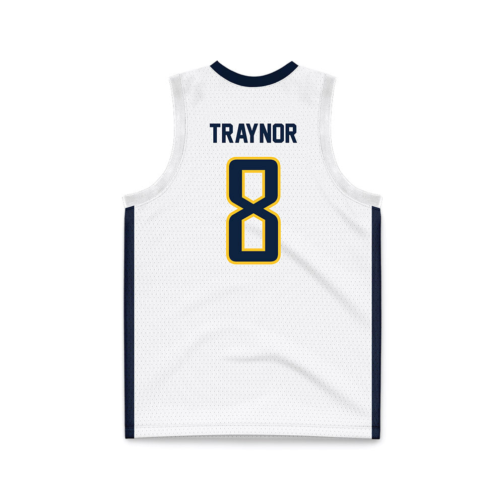 Murray State - NCAA Men's Basketball : Jayden Traynor - White Basketball Jersey-1