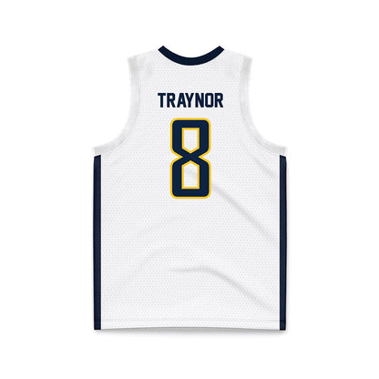 Murray State - NCAA Men's Basketball : Jayden Traynor - White Basketball Jersey-1