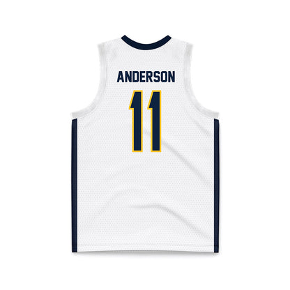 Murray State - NCAA Men's Basketball : Dylan Anderson - White Basketball Jersey-1