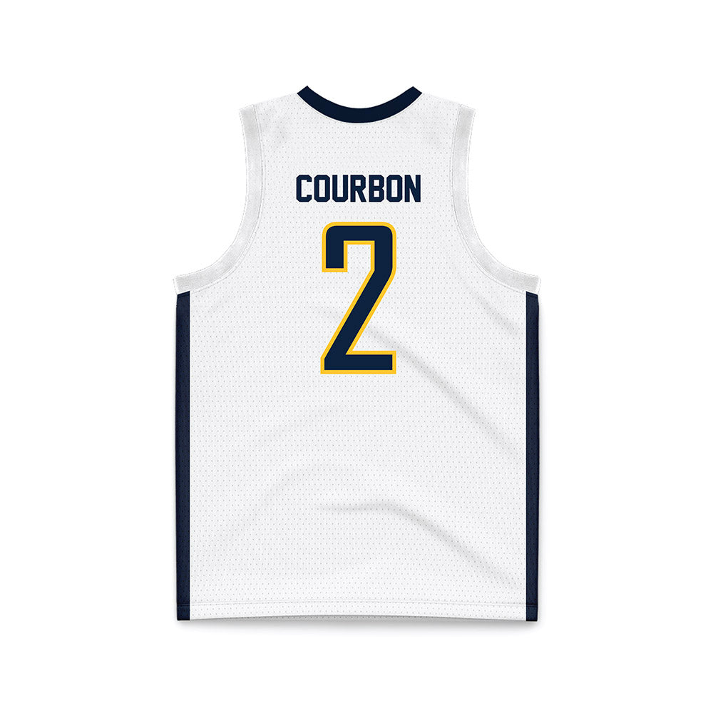 Murray State - NCAA Men's Basketball : Mathis Courbon - White Basketball Jersey-1