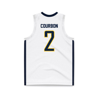 Murray State - NCAA Men's Basketball : Mathis Courbon - White Basketball Jersey-1