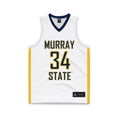 Murray State - NCAA Men's Basketball : Brayden Shorter - White Basketball Jersey-0
