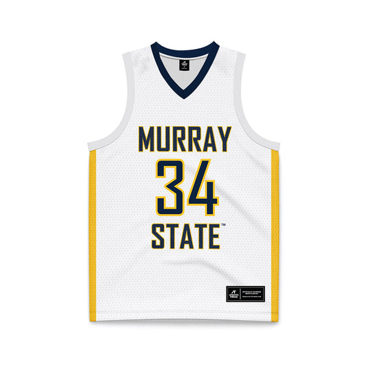 Murray State - NCAA Men's Basketball : Brayden Shorter - White Basketball Jersey-0