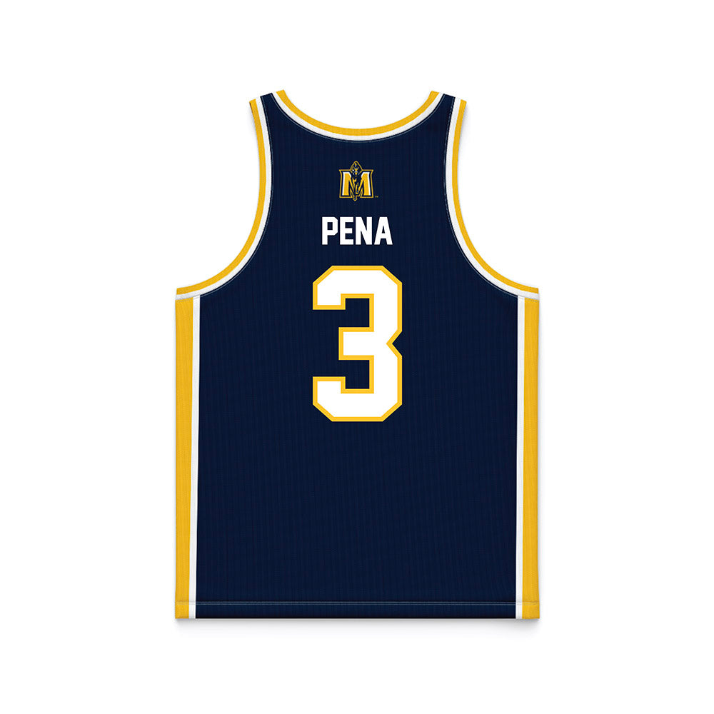 Murray State - NCAA Women's Basketball : Briley Pena - Blue Basketball Jersey