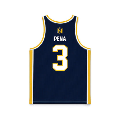 Murray State - NCAA Women's Basketball : Briley Pena - Blue Basketball Jersey