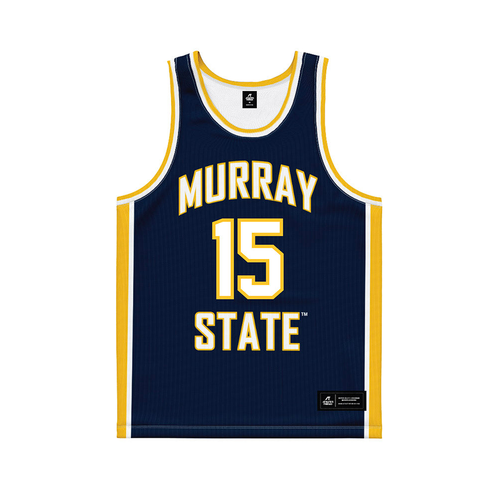 Murray State - NCAA Women's Basketball : Gabby Spink - Blue Basketball Jersey-0