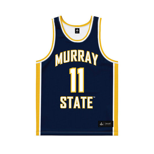 Murray State - NCAA Women's Basketball : Keslyn Secrist - Blue Basketball Jersey-0