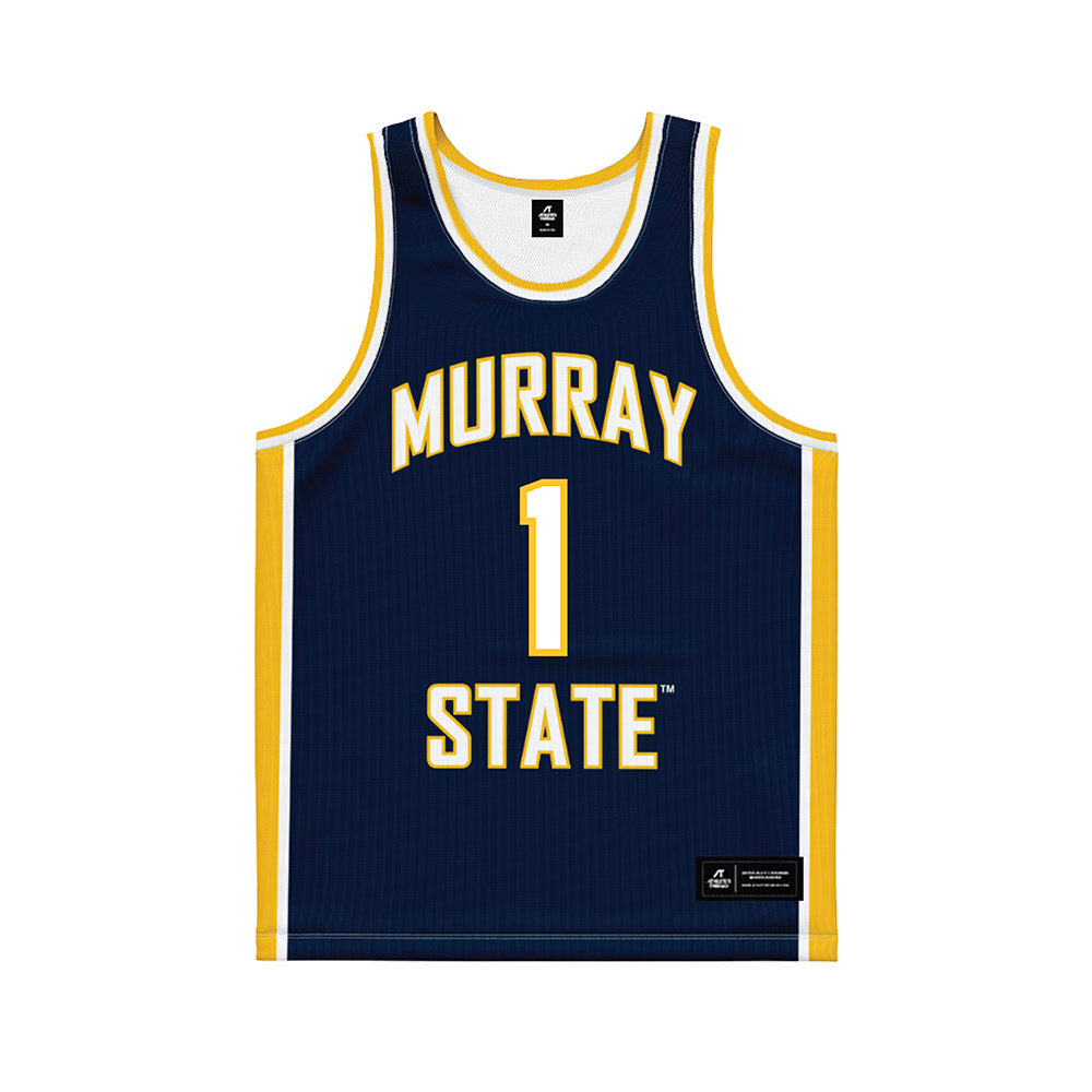 Murray State - NCAA Women's Basketball : Halli Poock - Blue Basketball Jersey