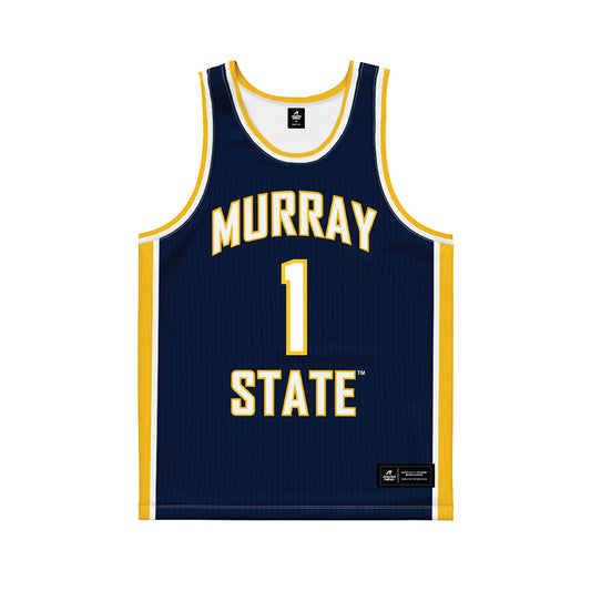 Murray State - NCAA Women's Basketball : Halli Poock - Blue Basketball Jersey
