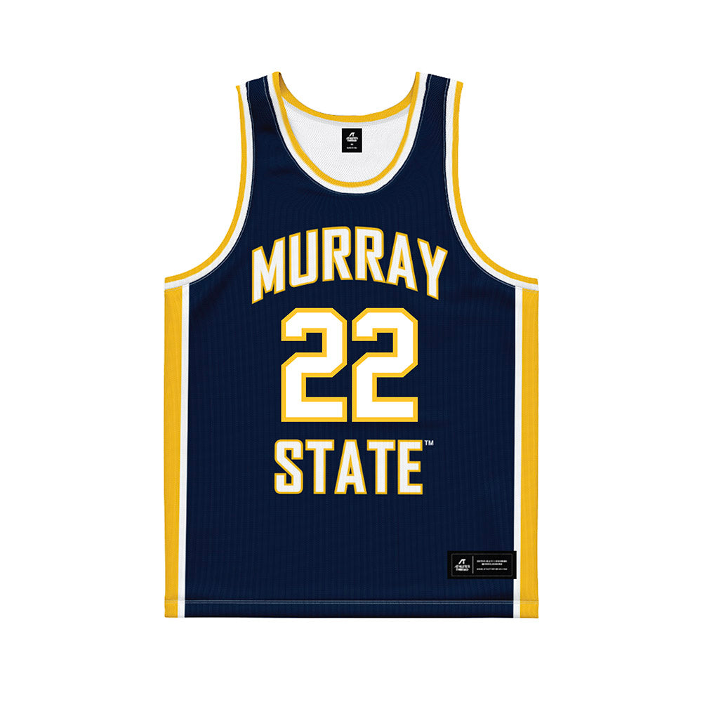 Murray State - NCAA Women's Basketball : Cam Hoover - Blue Basketball Jersey