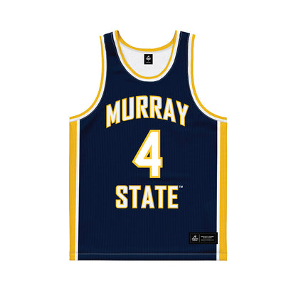Murray State - NCAA Women's Basketball : Jaidynn Askins - Blue Basketball Jersey-0