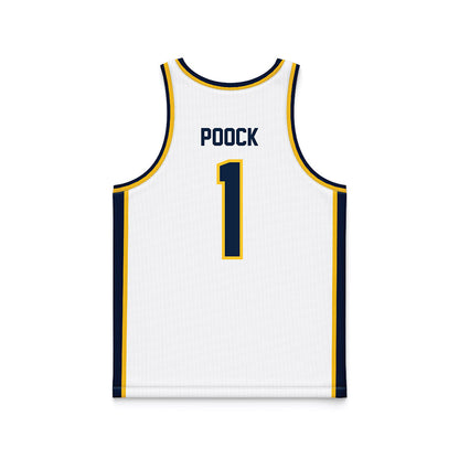 Murray State - NCAA Women's Basketball : Halli Poock - White Basketball Jersey