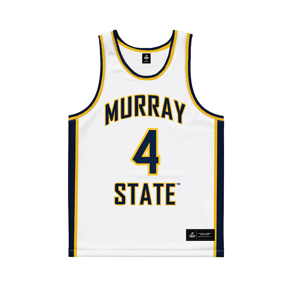 Murray State - NCAA Women's Basketball : Jaidynn Askins - White Basketball Jersey-0