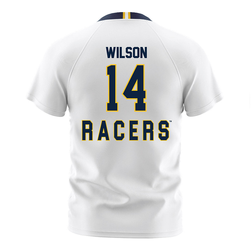 Murray State - NCAA Women's Soccer : Megan Wilson - White Soccer Jersey
