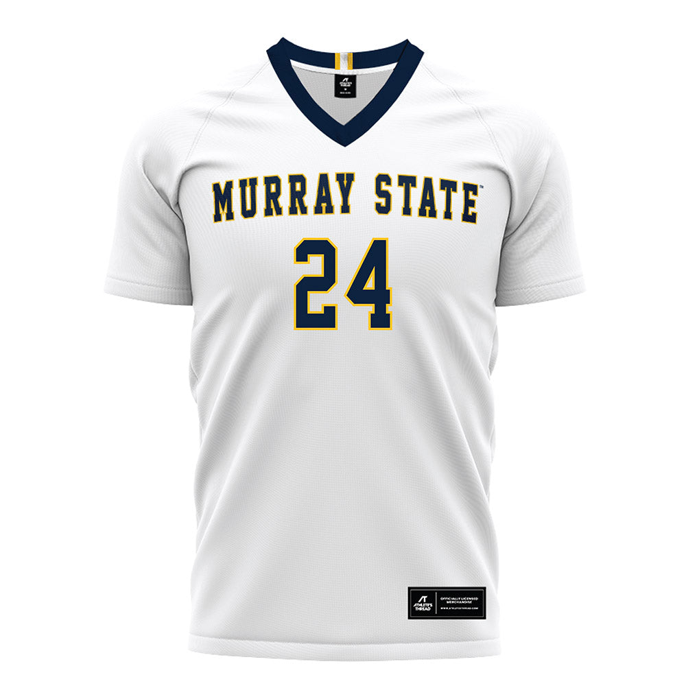 Murray State - NCAA Women's Soccer : Isabel De Santos Gomez - White Soccer Jersey-0