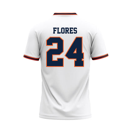 UTSA - NCAA Baseball : Ryan Flores - White Jersey-1