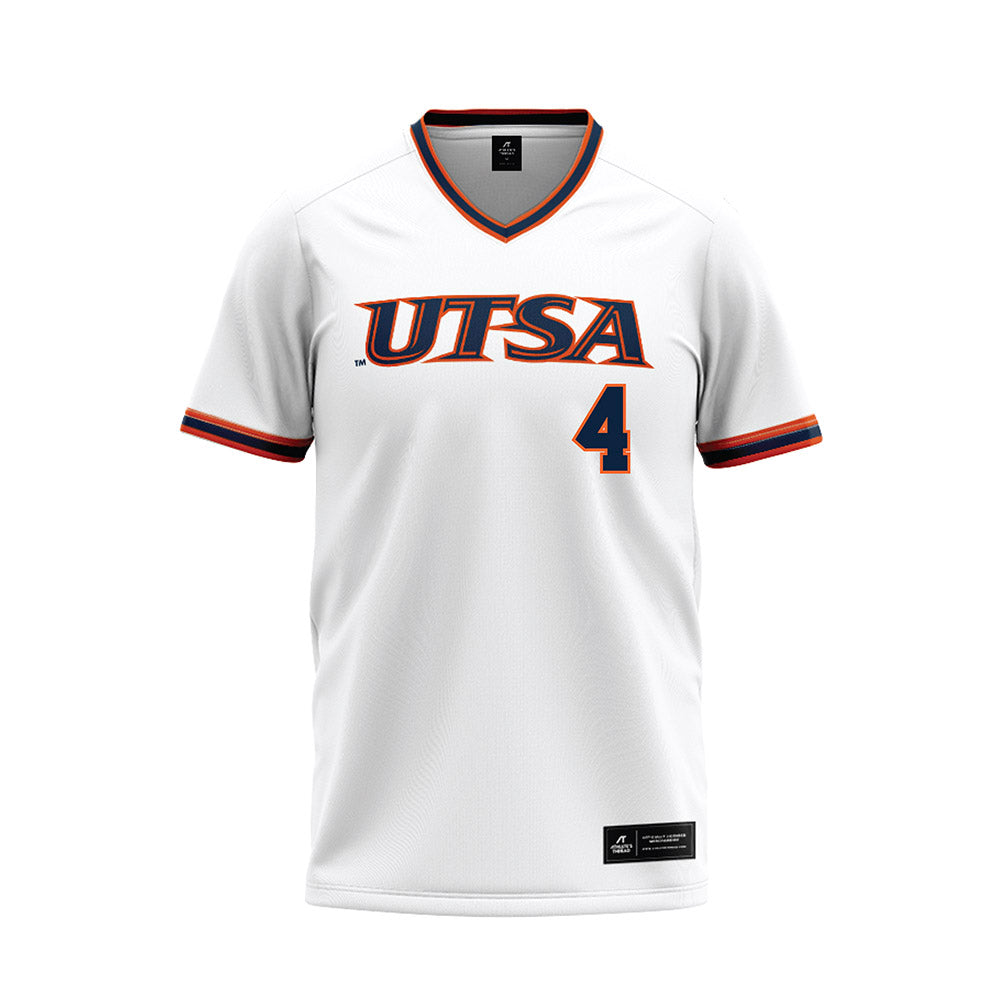 UTSA - NCAA Baseball : Chase Keng - White Jersey-0
