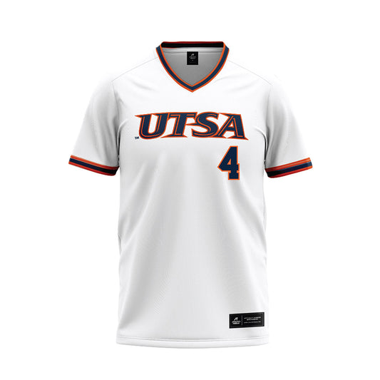 UTSA - NCAA Baseball : Chase Keng - White Jersey-0