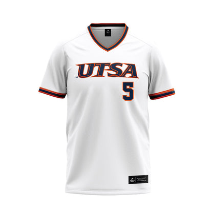 UTSA - NCAA Baseball : Diego Diaz - White Jersey-0