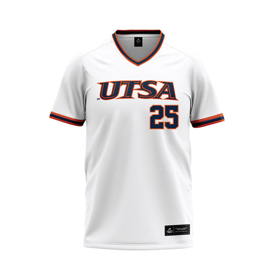 UTSA - NCAA Baseball : Sam Simmons - White Jersey-0
