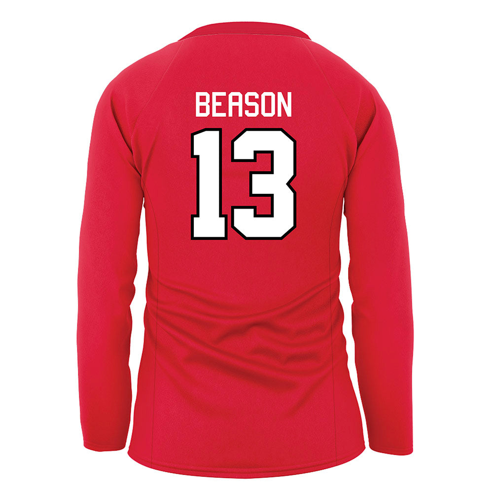 Nebraska - NCAA Women's Volleyball : Merritt Beason - Red Volleyball Jersey