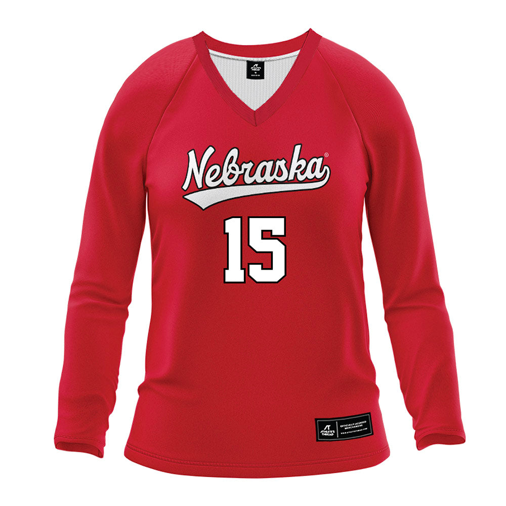 Nebraska - NCAA Women's Volleyball : Andi Jackson - Red Volleyball Jersey