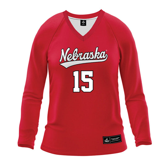 Nebraska - NCAA Women's Volleyball : Andi Jackson - Red Volleyball Jersey