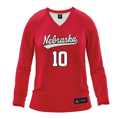 Nebraska - NCAA Women's Volleyball : Olivia Mauch - Volleyball Jersey-0