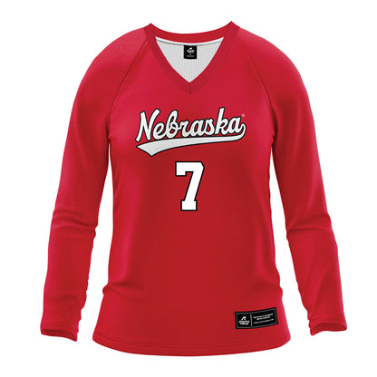 Nebraska - NCAA Women's Volleyball : Maisie Boesiger - Red Volleyball Jersey