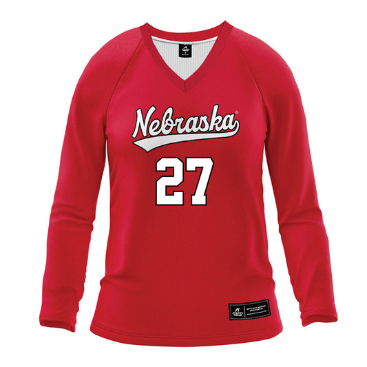 Nebraska - NCAA Women's Volleyball : Harper Murray - Red Volleyball Jersey