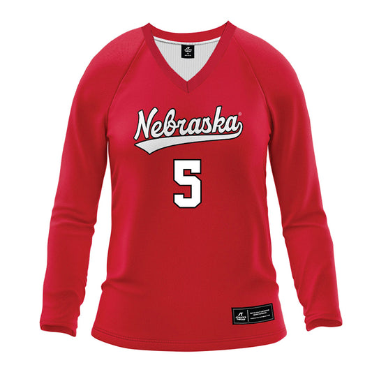 Nebraska - NCAA Women's Volleyball : Rebekah Allick - Red Volleyball Jersey