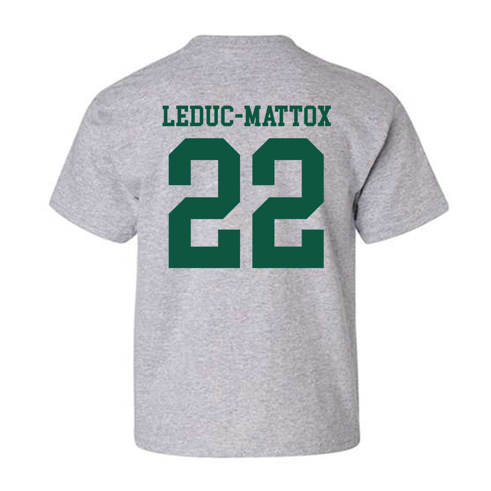 William & Mary - NCAA Football : Branson Leduc-Mattox - Youth T-Shirt-1