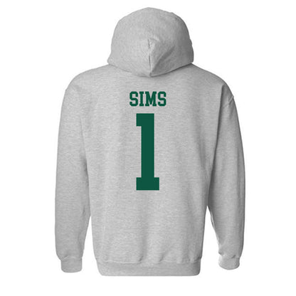 William & Mary - NCAA Football : Tariq Sims - Hooded Sweatshirt-1