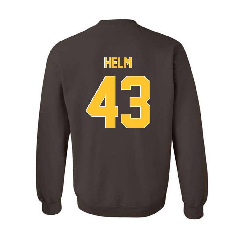 Wyoming - NCAA Football : Gavyn Helm - Crewneck Sweatshirt