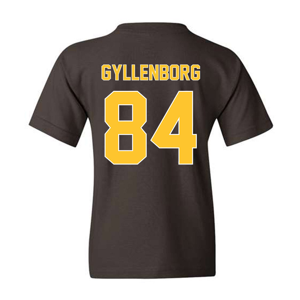 Wyoming - NCAA Football : John Michael Gyllenborg - Youth T-Shirt
