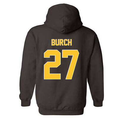 Wyoming - NCAA Football : Dontae Burch - Classic Shersey Hooded Sweatshirt-1