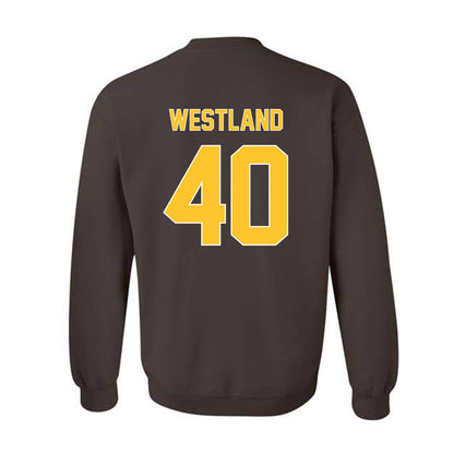 Wyoming - NCAA Football : Tyce Westland - Crewneck Sweatshirt