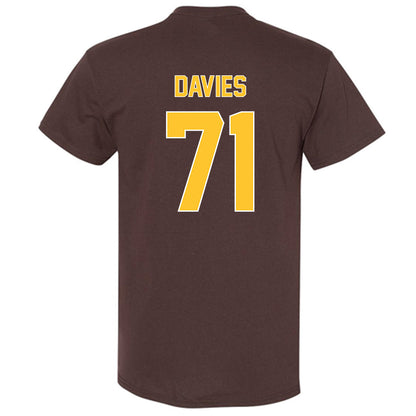 Wyoming - NCAA Football : Jake Davies - T-Shirt