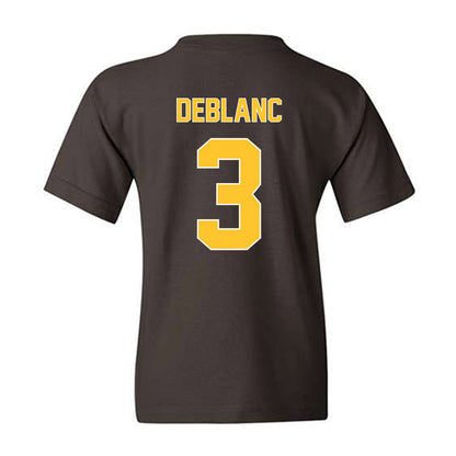 Wyoming - NCAA Football : Deion DeBlanc - Classic Shersey Youth T-Shirt-1