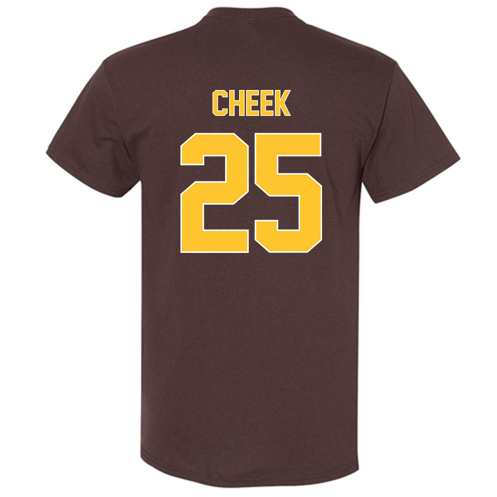 Wyoming - NCAA Football : Brooklyn Cheek - Classic Shersey T-Shirt-1