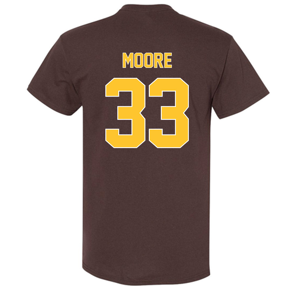 Wyoming - NCAA Football : Parker Moore - Classic Shersey T-Shirt-1