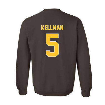Wyoming - NCAA Football : Terron Kellman - Classic Shersey Crewneck Sweatshirt-1