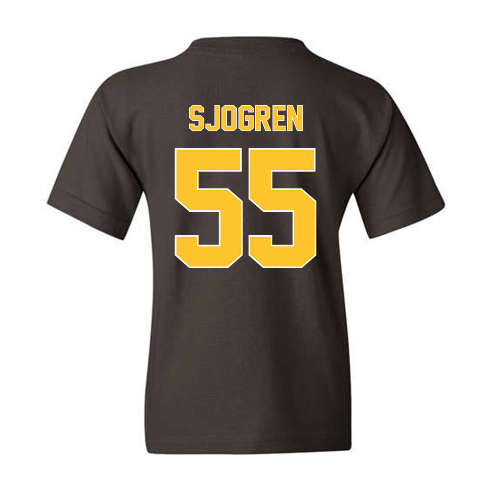 Wyoming - NCAA Football : Kevin Sjogren - Youth T-Shirt