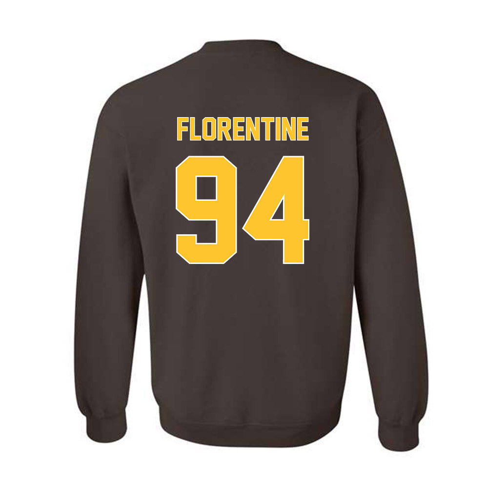 Wyoming - NCAA Football : Ben Florentine - Crewneck Sweatshirt