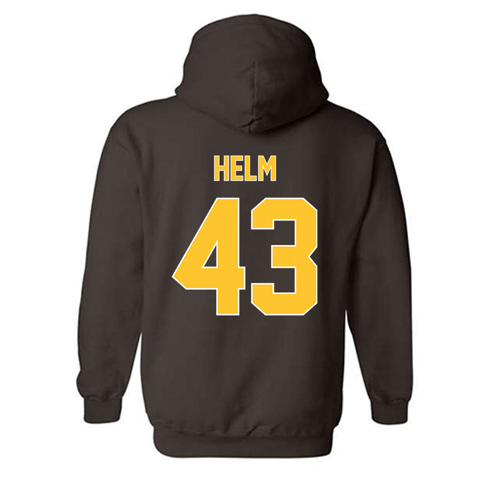 Wyoming - NCAA Football : Gavyn Helm - Hooded Sweatshirt