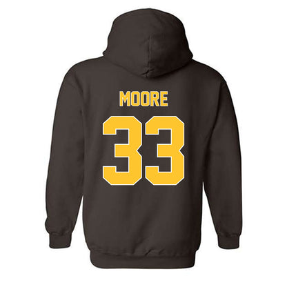 Wyoming - NCAA Football : Parker Moore - Classic Shersey Hooded Sweatshirt-1