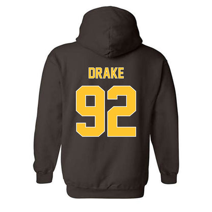 Wyoming - NCAA Football : Dante Drake - Hooded Sweatshirt