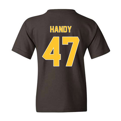 Wyoming - NCAA Football : Jason Handy - Classic Shersey Youth T-Shirt-1