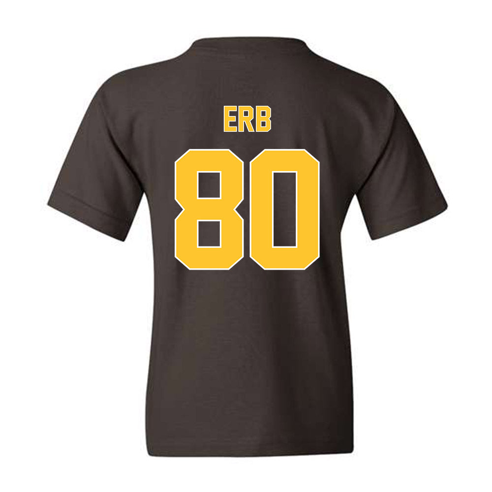 Wyoming - NCAA Football : Justin Erb - Youth T-Shirt Classic Shersey